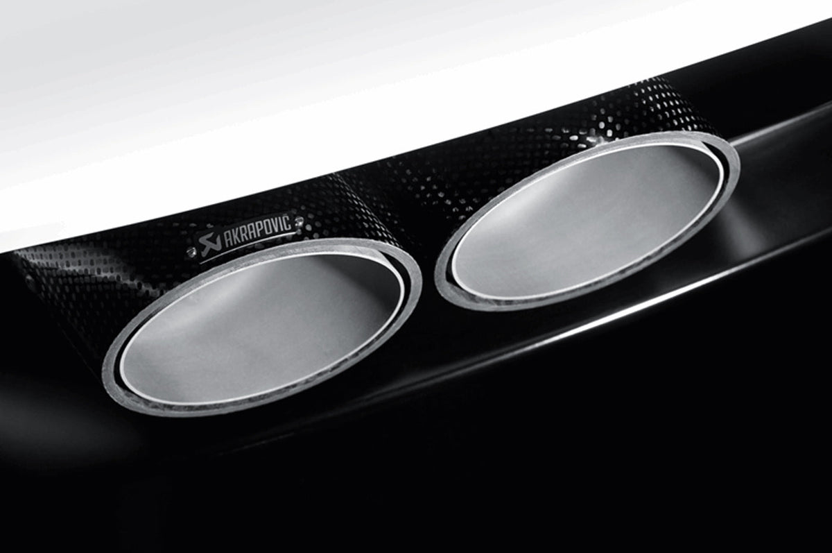 Akrapovic Carbon Fiber Exhaust Tips for Lamborghini Gallardo (TP-CT/7)