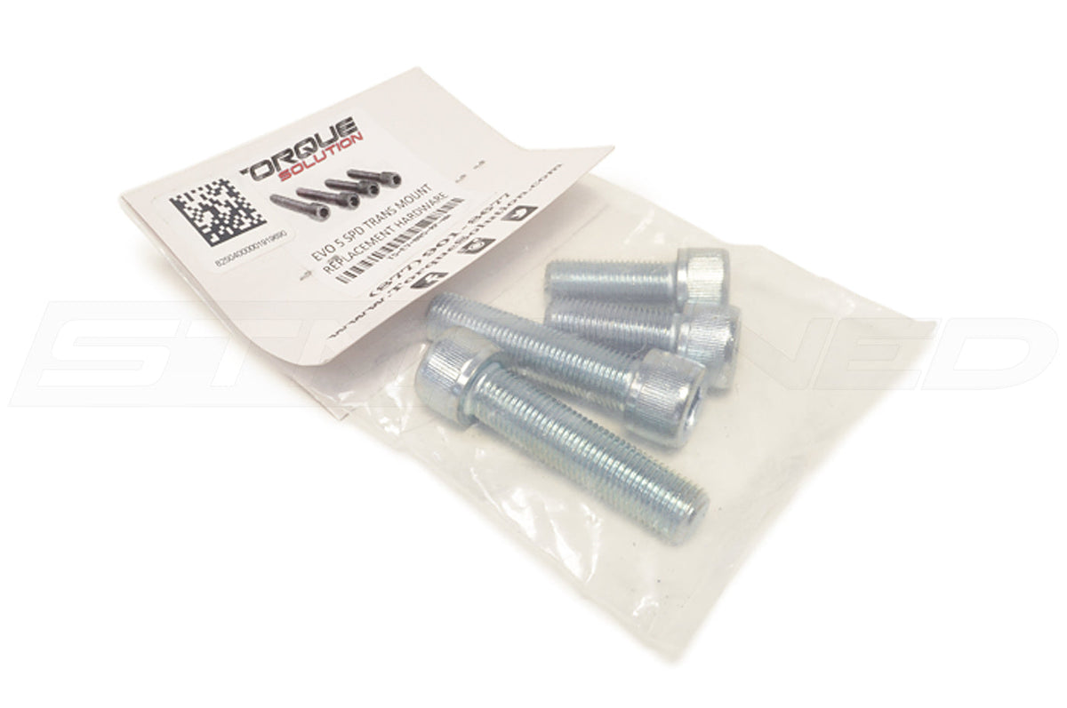 Torque Solution Hardware for 5-Speed Evo 7/8/9 Trans Mount (TS-EV-005-RP-HW)