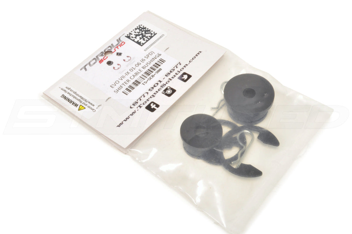 Torque Solution Shifter Cable Bushings for Evo 8/9 6-Speed (TS-SCB-300)