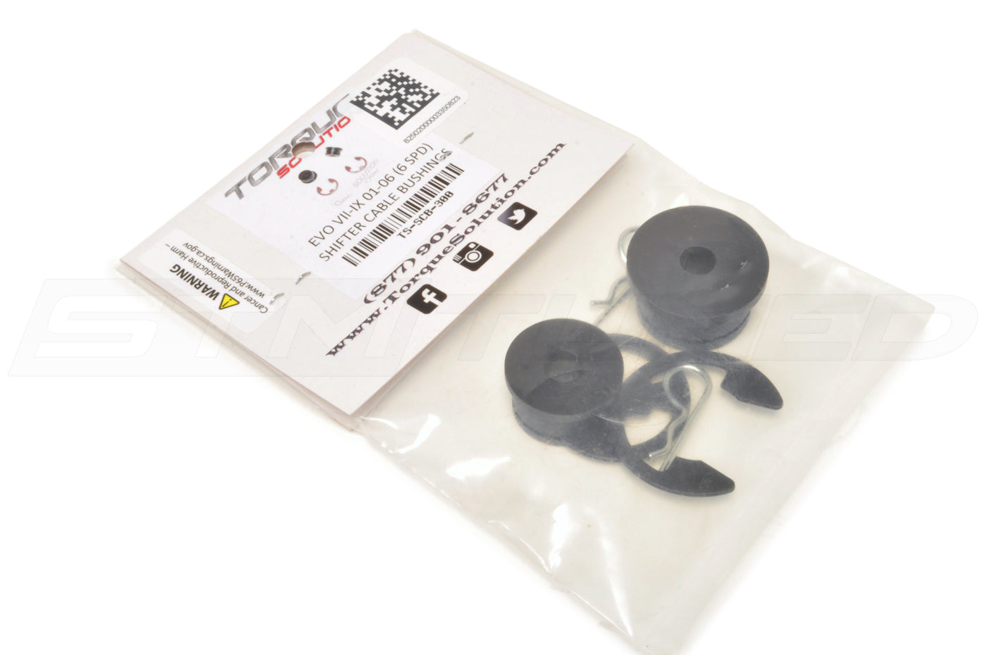 Torque Solution Shifter Cable Bushings for Evo 8/9 6-Speed (TS-SCB-300)