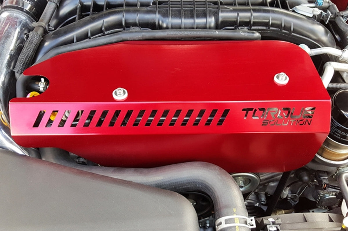 Torque Solution 2015+ WRX Engine Pulley Cover Installed
