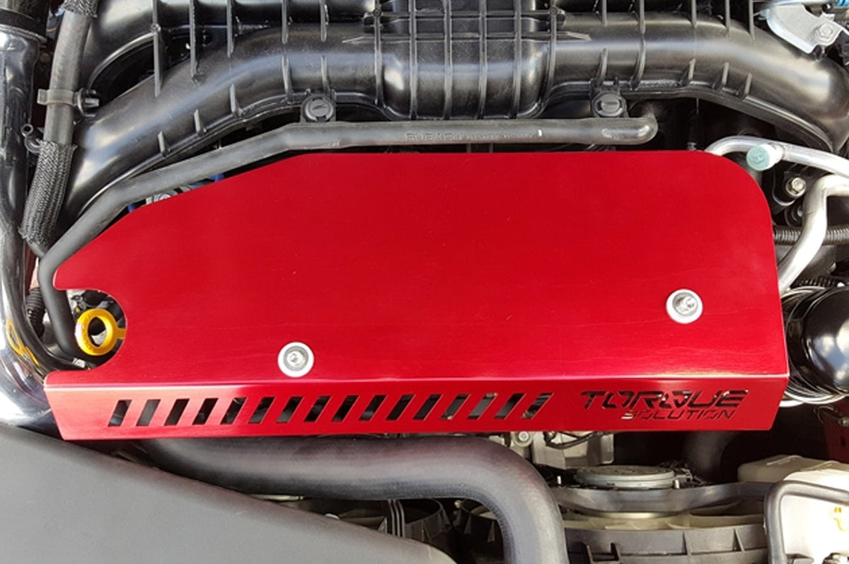 Torque Solution 2015+ WRX Engine Pulley Cover Installed