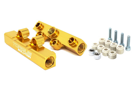 Torque Solution Top Feed Fuel Rails for 02-14 WRX / 07+STi Gold (TS-SU-400G.2)