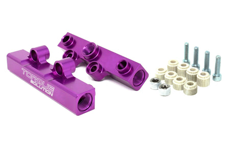 Torque Solution Top Feed Fuel Rails for 02-14 WRX / 07+STi Purple (TS-SU-400PR.2)