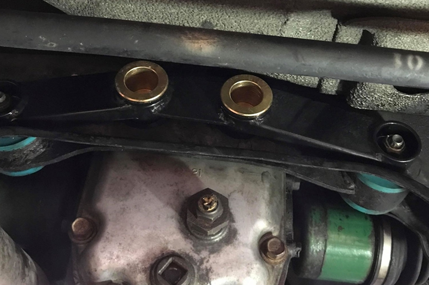 Torque Solution Rear Diff Brace for 02-07 WRX/STi (TS-SU-462)