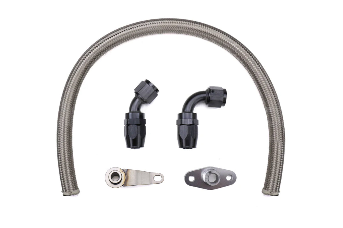 Torque Solution WRX/STi -10AN Turbo Oil Return Line Kit (TS-SU-486K) PTE-Style