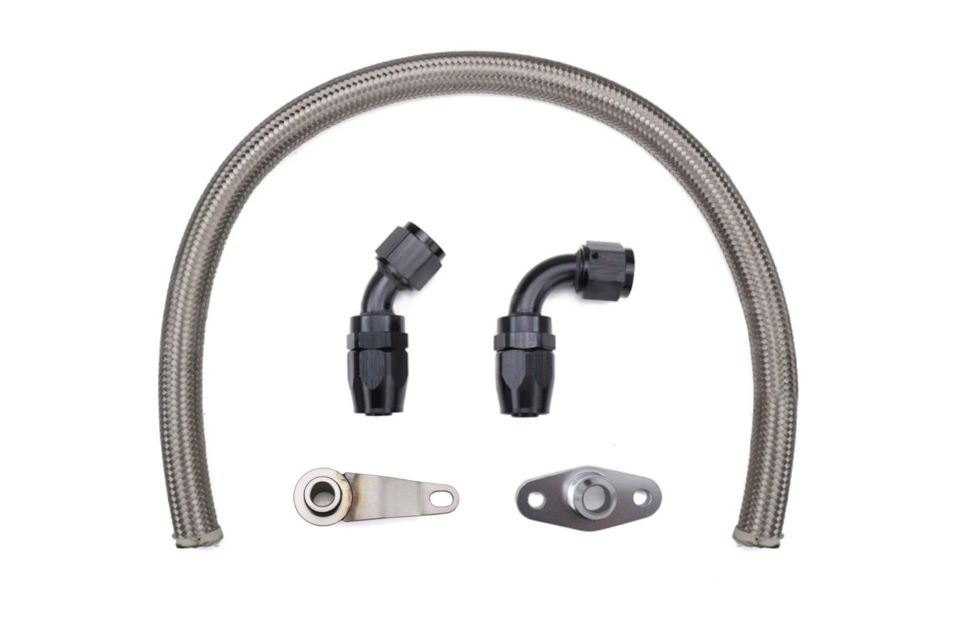 Torque Solution WRX/STi -10AN Turbo Oil Return Line Kit (TS-SU-486K) PTE-Style