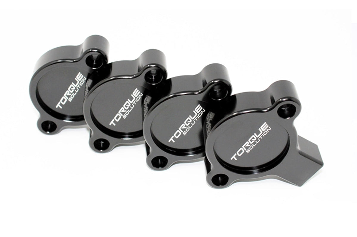Torque Solution AVCS Cam Sensor Covers for 15+ WRX / BRZ (Black TS-SU-505BK)