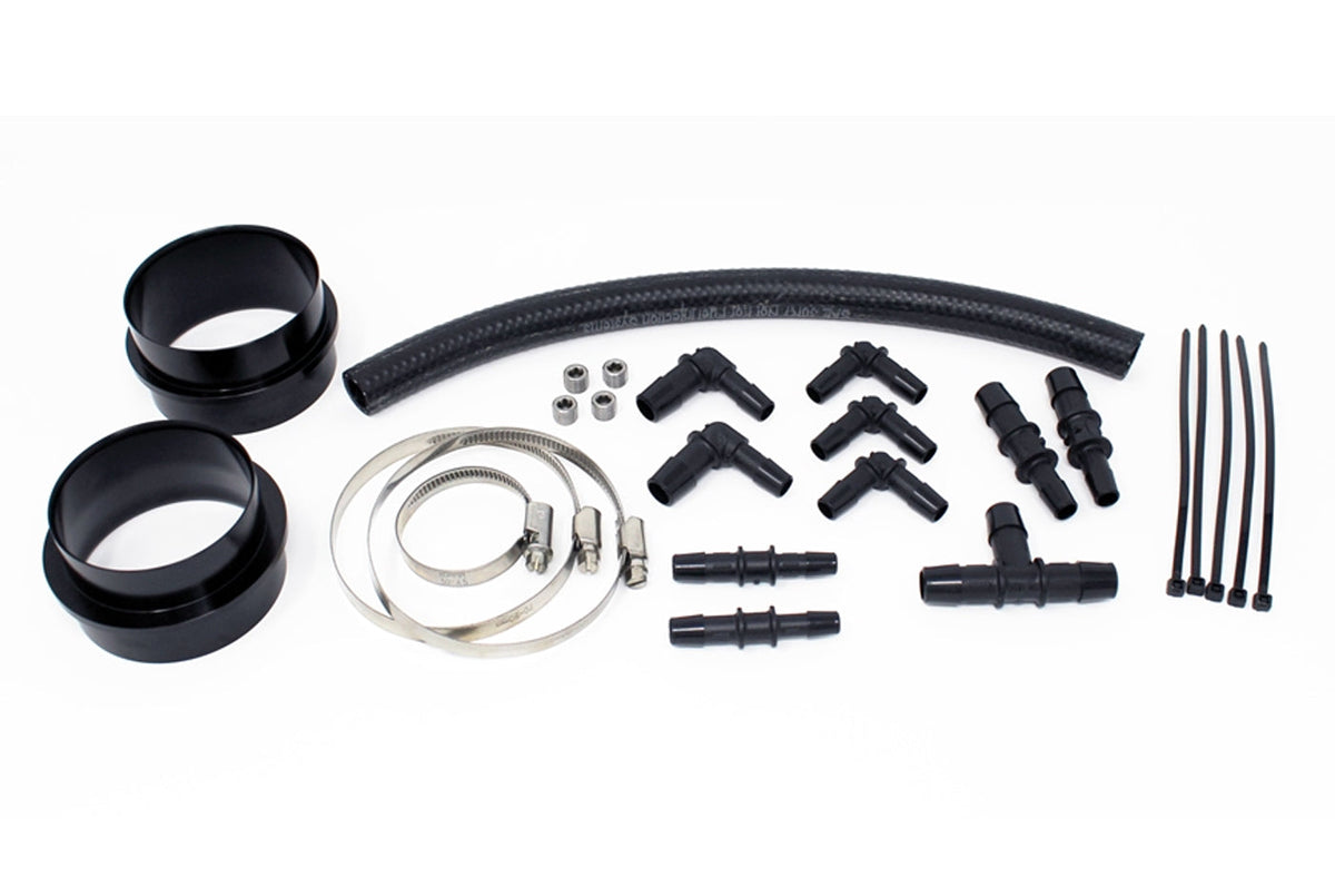 Torque Solution Turbo Inlet Hose Recirculated for WRX/STi 76mm Inlet Turbo (TS-SU-565-R)