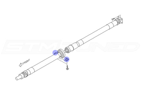 Torque Solution Drive Shaft Support Bushings for WRX STi BRZ (TS-SU-DSB)