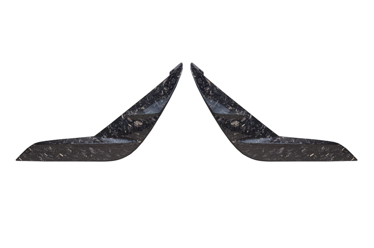 Rexpeed Carbon Fiber Door Garnishes for 2020 Supra (Forged Carbon Gloss Pictured)