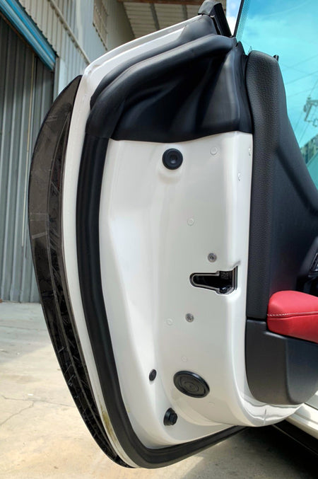 Rexpeed Carbon Fiber Door Garnishes for 2020 Supra (Forged Carbon Gloss Pictured)