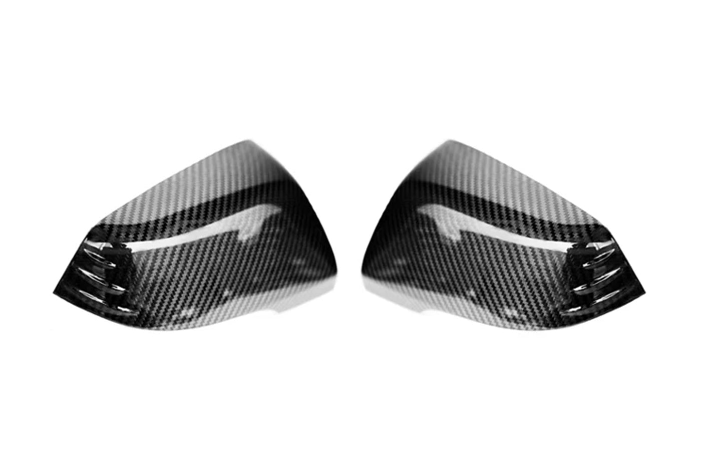 Rexpeed Dry Carbon Fiber Mirror Covers for 2020+ Supra GR (Gloss TS14)