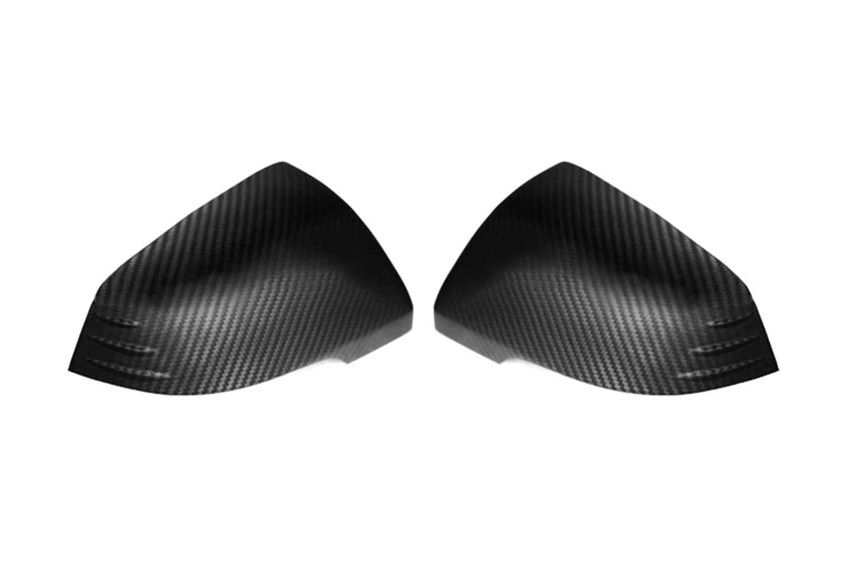 Rexpeed Dry Carbon Fiber Mirror Covers for 2020+ Supra GR (Matte TS14M)