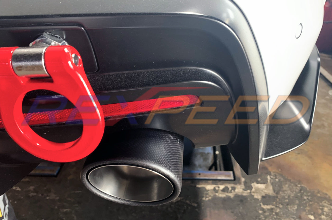 Rexpeed Exhaust with Dry Carbon Tips for 2020 Supra (TS17)