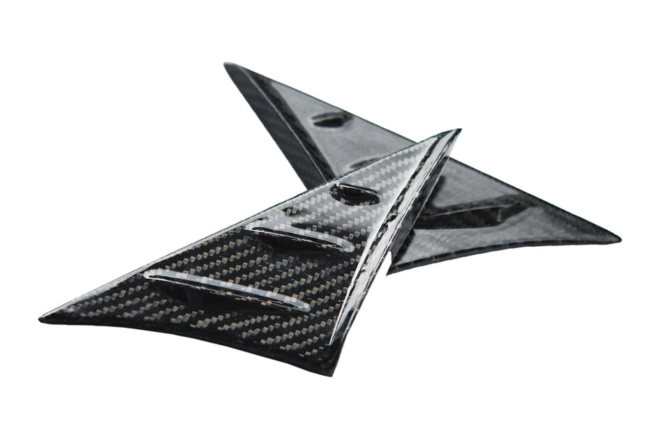 Rexpeed Anti-Buffeting Wind Deflectors for 2020 Supra (Standard Weave)