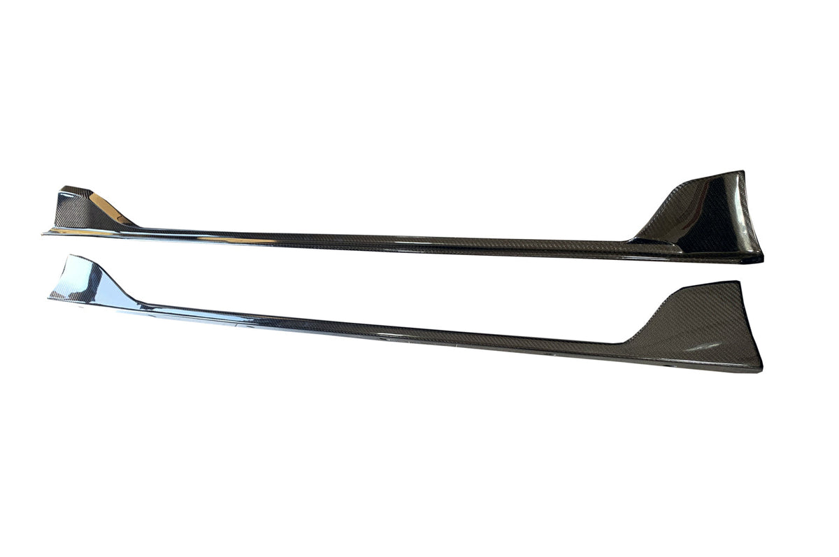 Rexpeed Carbon Fiber Side Skirt Extensions for 2020+ Supra GR