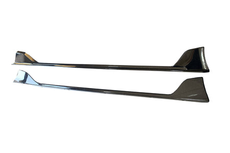 Rexpeed Carbon Fiber Side Skirt Extensions for 2020+ Supra GR