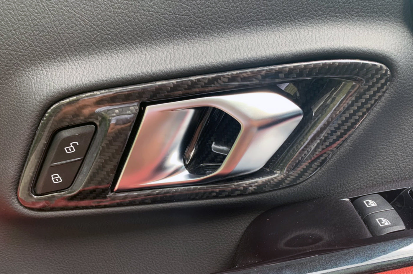 Rexpeed Inner Door Handle Covers for 2020+ Supra GR