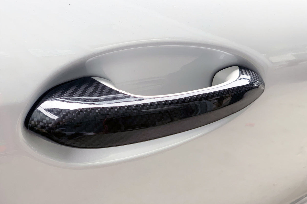 Rexpeed Carbon Fiber Door Handle Covers for 2020+ Supra GR