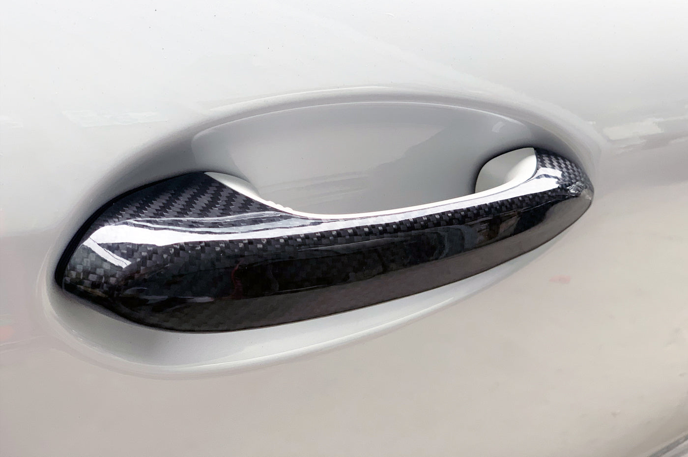 Rexpeed Carbon Fiber Door Handle Covers for 2020+ Supra GR