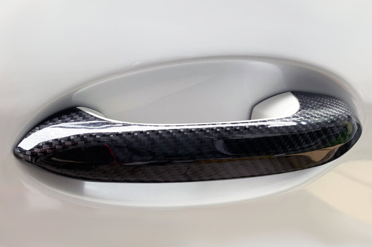 Rexpeed Carbon Fiber Door Handle Covers for 2020+ Supra GR