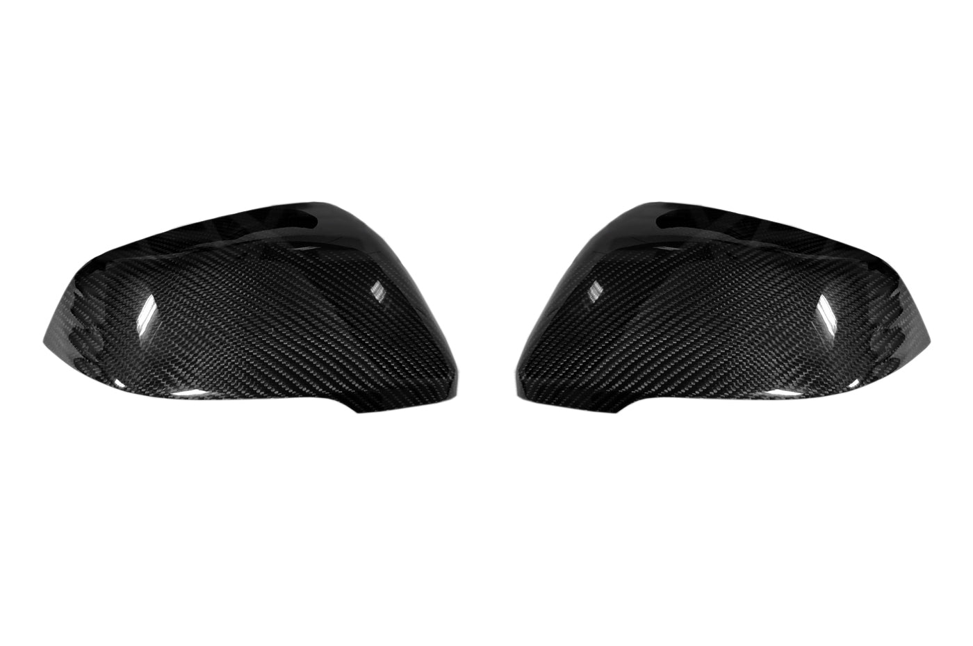 Rexpeed Dry Carbon Fiber Mirror Cap Replacements OEM Style for 2020+ Supra GR