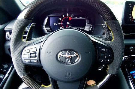 Rexpeed Carbon Fiber Paddle Shifters for 2020+ Supra GR (TS39 Black)