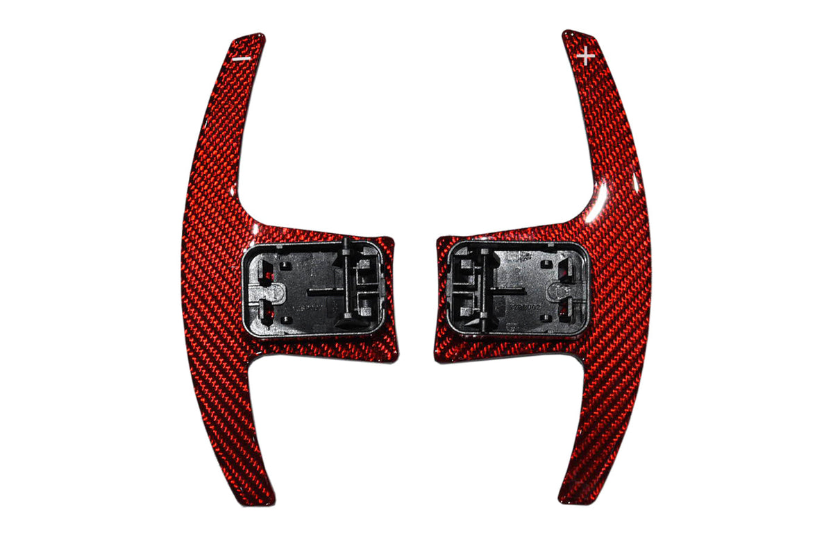 Rexpeed Carbon Fiber Paddle Shifters for 2020+ Supra GR (TS39R Red)
