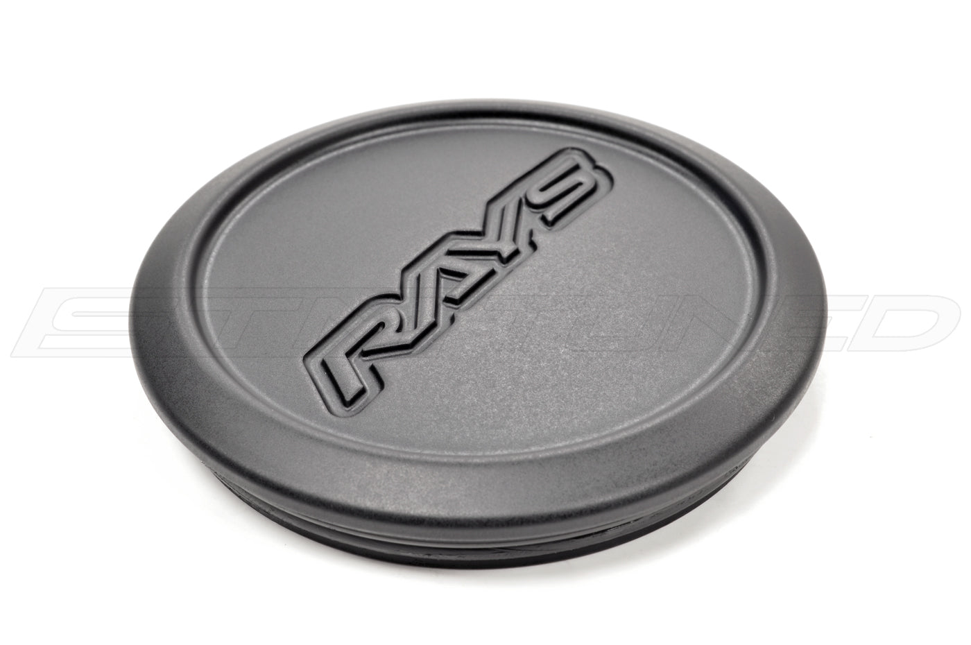 Volk Rays Matte Black ZE40/TE37 Center Caps (Set of 2)