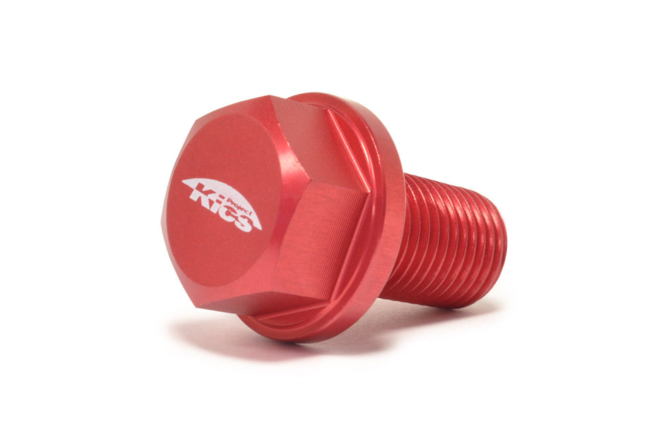 Project Kics Magnetic Oil Drain Plug Red M12 x 1.25 (WMAG1)