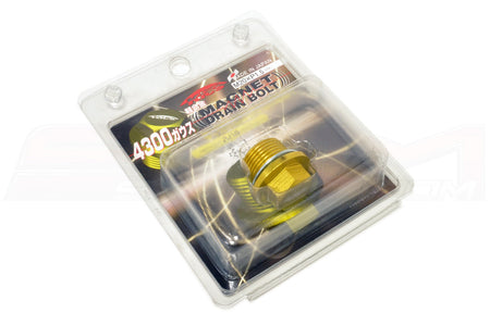 Project Kics Magnetic Oil Drain Plug Yellow M20 x 1.5 (WMAG3)