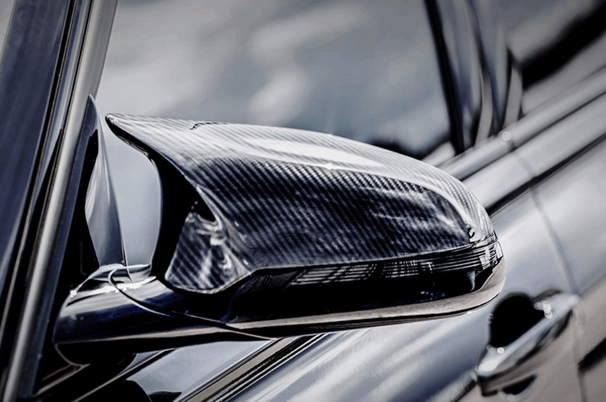 Akrapovic Carbon Fiber Mirror Caps for F80 M3 (Gloss WM-BM/CA/2/G)