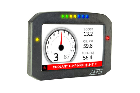 AEM CD7F Carbon Digital Racing Flat Dash Display