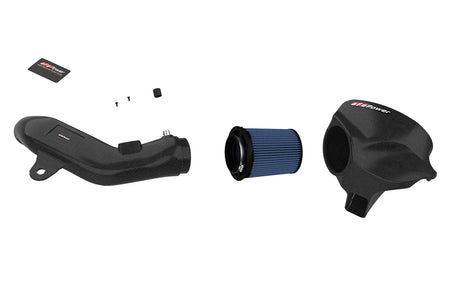aFe Black Series Momentum Carbon Fiber Cold Air Intake for F87 BMW M2 (N55) AWE 58-10004R