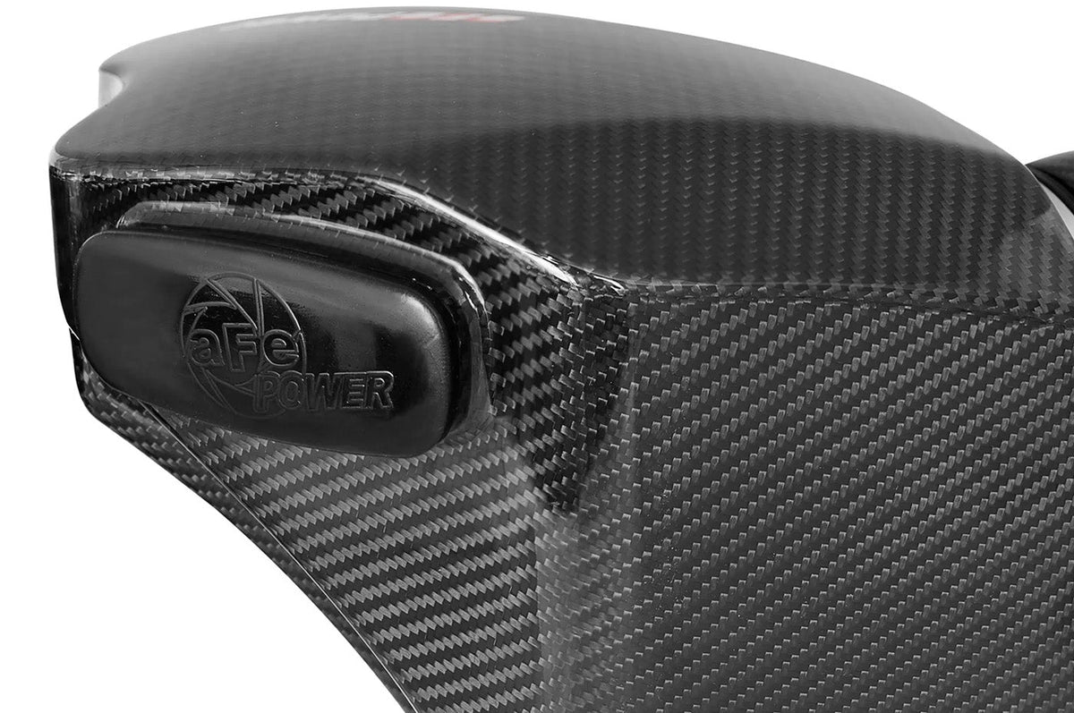 aFe Black Series Momentum Carbon Cold Air Intake for F8X BMW M2 Competition, M3, and M4 with S55 engine 