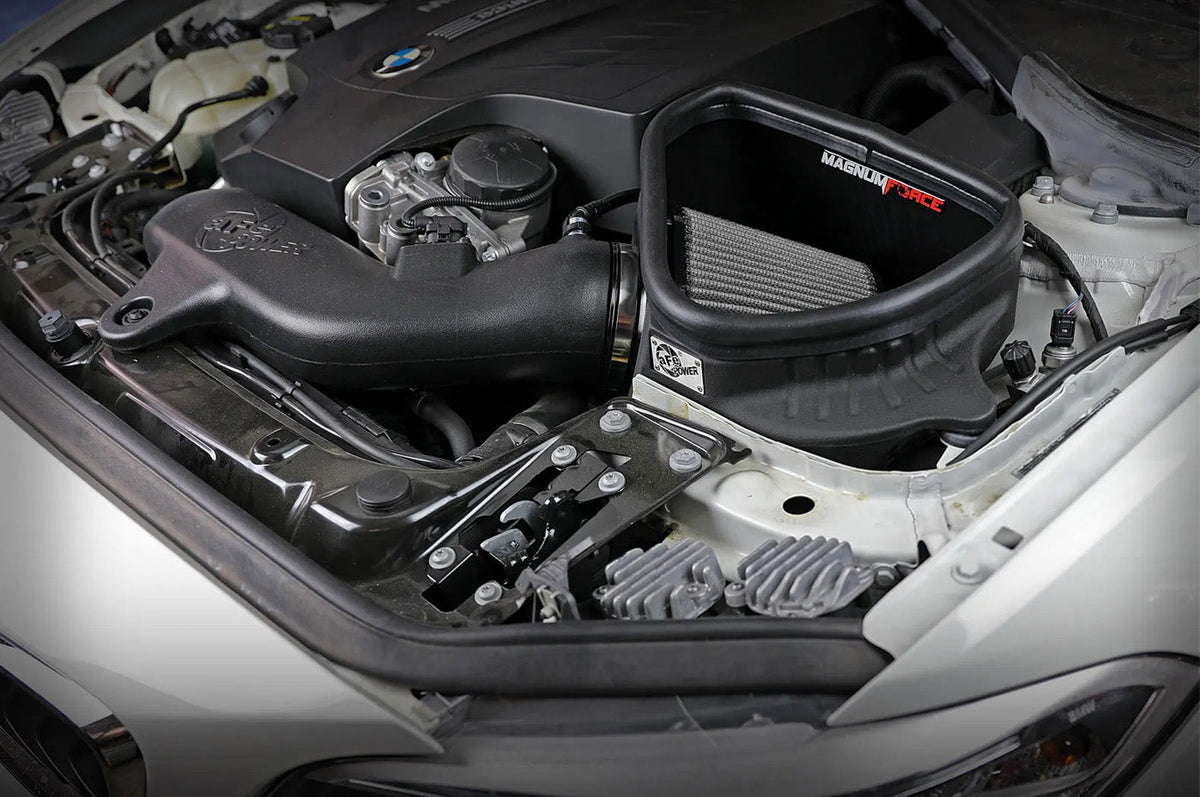 aFe Magnum FORCE Stage-2 Cold Air Intake for F87 BMW M2 (N55) aFe 54-13033 installed