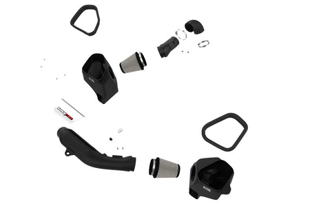 aFe FORCE Stage 2 cold air intake system for the S55 engine F87 BMW M2 Comp, F80 M3, and F82 M4 (54-13032D)