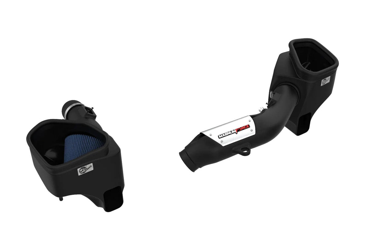 aFe FORCE Stage 2 cold air intake system for the S55 engine F87 BMW M2 Comp, F80 M3, and F82 M4 (54-13032R)