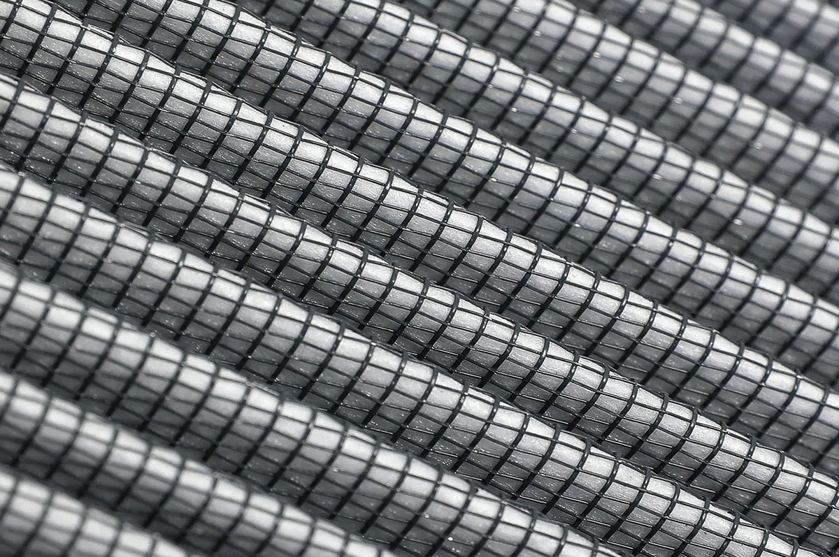 aFe MagnumFLOW Pro Drop-In Air Filters for F87 BMW M2 (30-10226/31-10226) Gray Pro Dry S filter up close