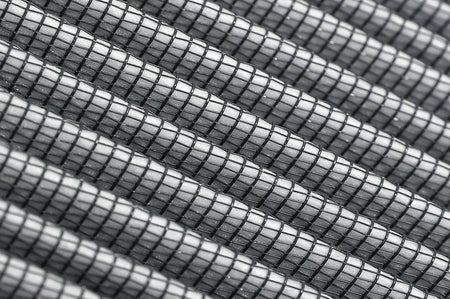 aFe MagnumFLOW Pro Drop-In Air Filters for F87 BMW M2 (30-10226/31-10226) Gray Pro Dry S filter up close