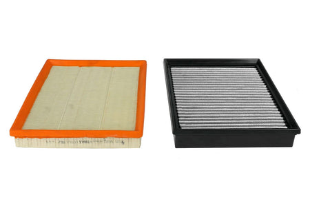 aFe MagnumFLOW Pro Drop-In Air Filters for F87 BMW M2 (30-10226/31-10226) Gray Pro Dry S filter vs oem filter