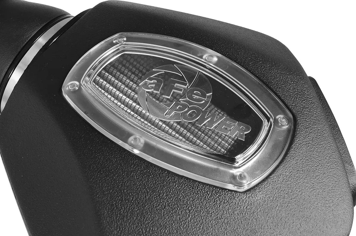 aFe Momentum Cold Air Intake for BMW F80 M3, F82 M4, and F87 M2 Competition with S55 twin turbo engine. (51-76305) with Gray Pro Dry S filter
