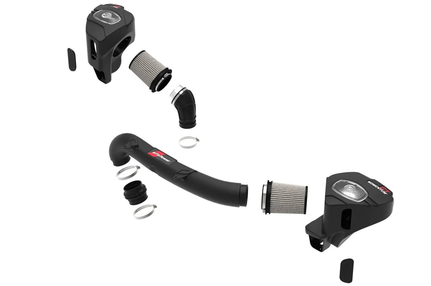 aFe Momentum GT cold air intake system for the S55 engine G80/ G82/ G83 M3 and M4 models (50-70083D Pro Dry S Filter)