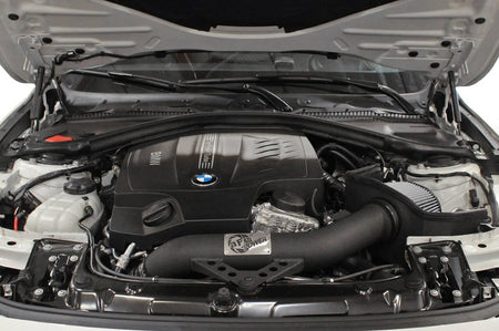 aFe MomentumFORCE Stage-2 Cold Air Intake for F87 BMW M2 (N55)  installed