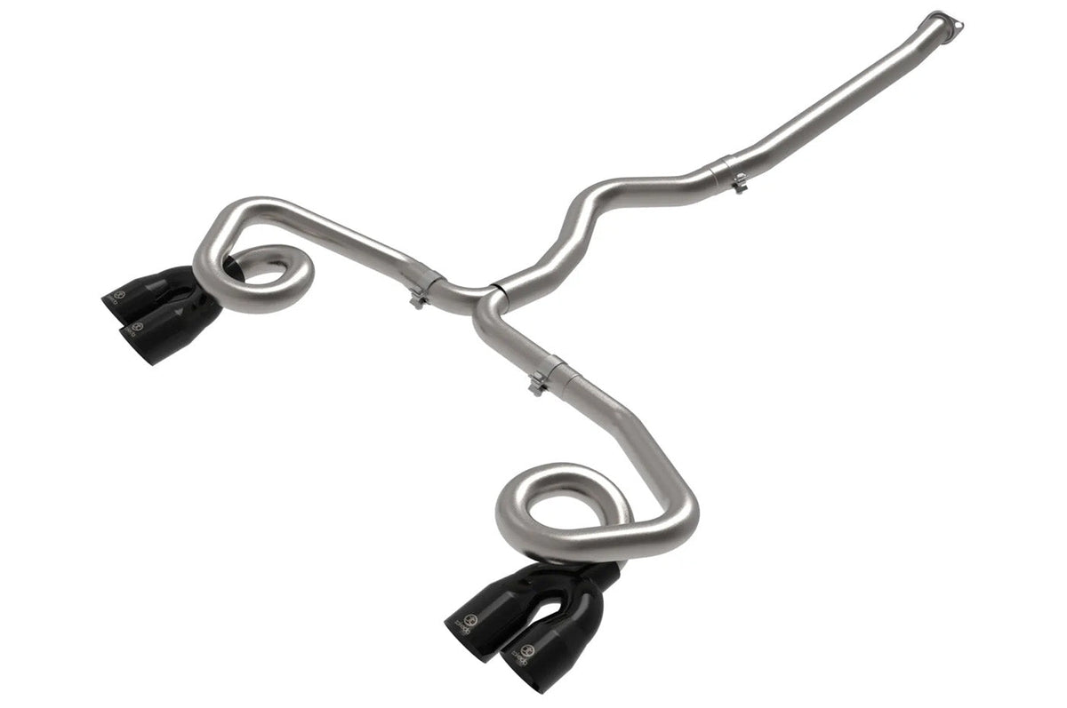 aFe Takeda Cat-Back Exhaust System for VB 2022+ Subaru WRX (49-36809-B) Black tips