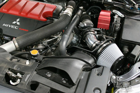aFe Takeda Retain Stage 2 Cold Air Intake System for Mitsubishi Evo X (TR-4202P) with Pro Dry S filter media