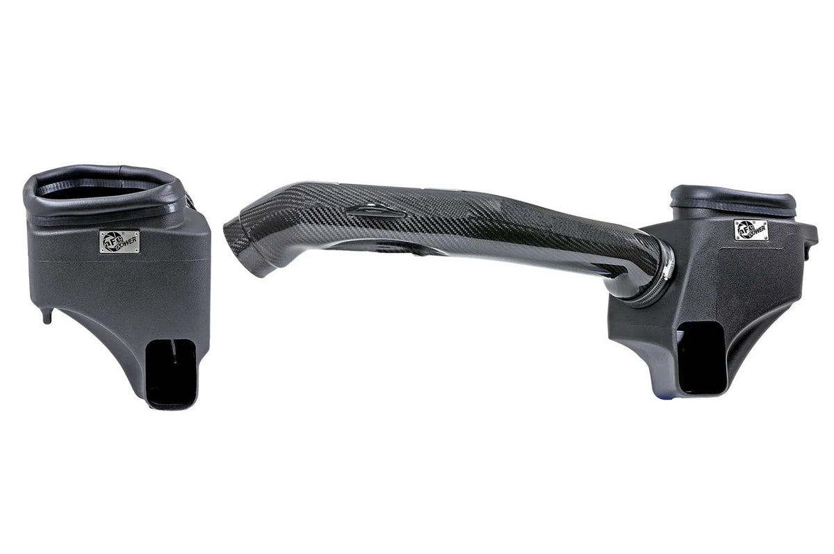 aFe Track Series Carbon Cold Air Intake for BMW F80 M3, F82 M4, and F87 M2 Comp with S55 engine. 
