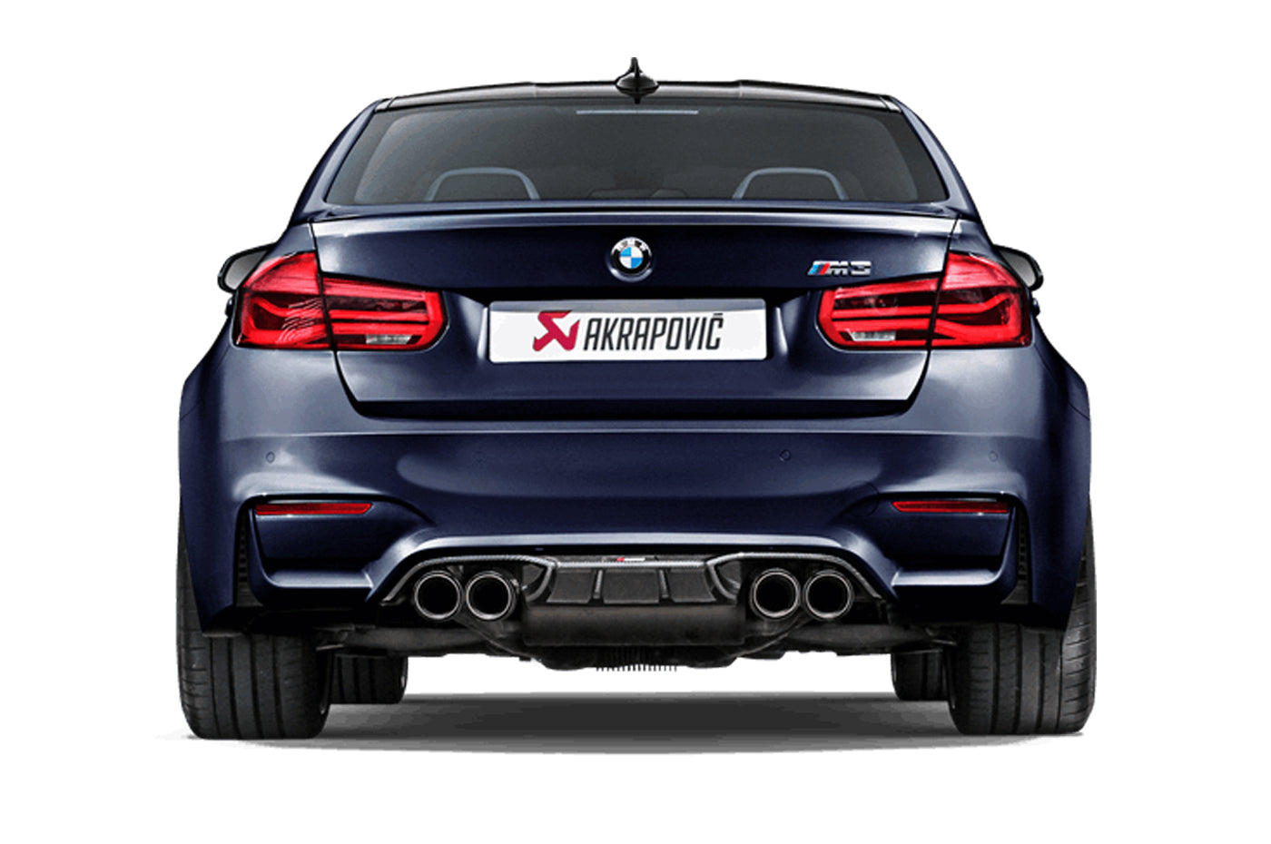 Akrapovic Rear Carbon Fiber Diffuser for F80 M3