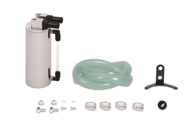 Polished Aluminum Universal Engine Oil Catch Can